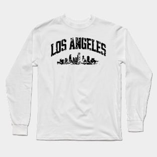 Los Angeles Varsity Style Long Sleeve T-Shirt